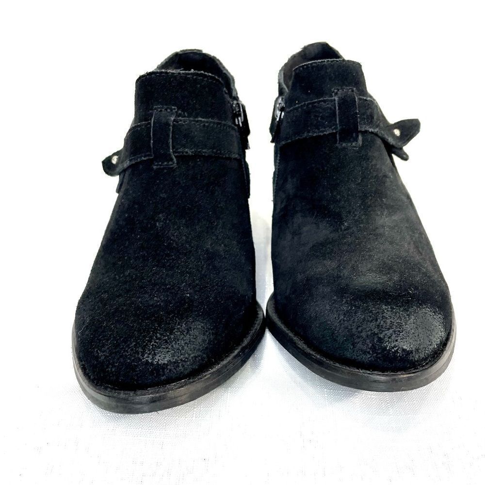 Charles By Charles David Black Wrap Booties Leath… - image 5